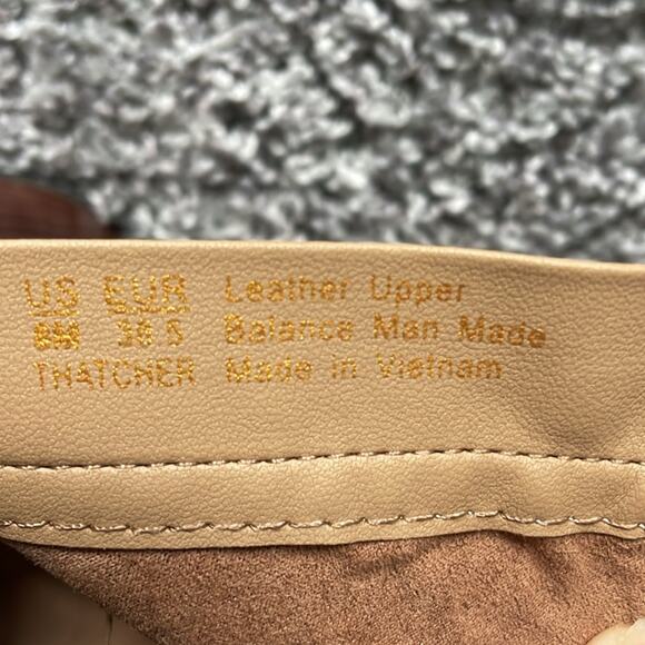 Sam Edelman Paige Leather Brown Tan Booties Size 8 NWOT - Picture 4 of 8